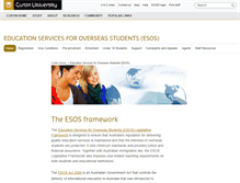 Tablet Screenshot of esos.curtin.edu.au