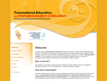 Tablet Screenshot of intercurriculum.curtin.edu.au