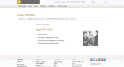 Desktop Screenshot of legal.curtin.edu.au