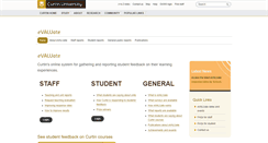 Desktop Screenshot of evaluate.curtin.edu.au