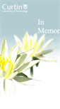 Mobile Screenshot of memorial.curtin.edu.au