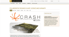 Desktop Screenshot of crash.curtin.edu.au