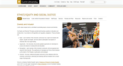 Desktop Screenshot of eesj.curtin.edu.au