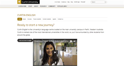 Desktop Screenshot of english.curtin.edu.au