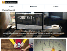 Tablet Screenshot of brand.curtin.edu.au